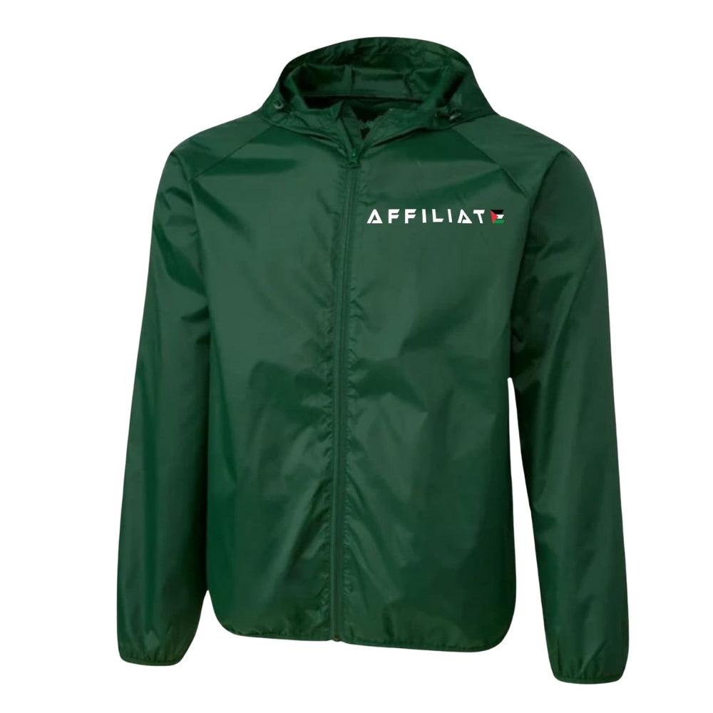 Affiliate Windbreaker Jacket Green